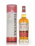 A bottle of Tomintoul 21 Year Old