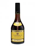 A bottle of Torres 10 Gran Reserva Brandy