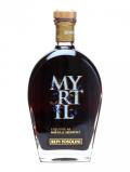 A bottle of Tosolini Myrtil (Wild Myrtle) Liqueur