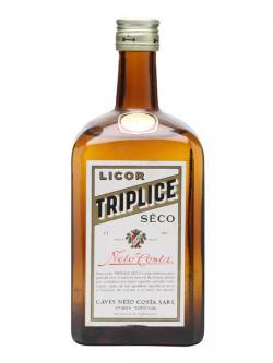 Triplice Seco Liqueur / Neto Costa / Bot.1960s