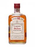 A bottle of Usher's De Luxe 12 Year Old / Bot.1980s Blended Scotch W