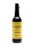 A bottle of Valdespino Pedro Ximenez El Candado