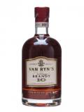 A bottle of Van Ryn's 10 Year Old Brandy