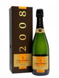 A bottle of Veuve Clicquot 2008 Vintage Champagne / Brut