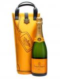 A bottle of Veuve Clicquot Brut / Shopping Bag