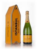 A bottle of Veuve Clicquot Brut Yellow Label - Istanbul Clicquot Arrow