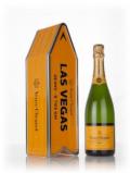 A bottle of Veuve Clicquot Brut Yellow Label - Las Vegas Clicquot Arrow