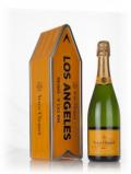 A bottle of Veuve Clicquot Brut Yellow Label - Los Angeles Clicquot Arrow