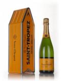 A bottle of Veuve Clicquot Brut Yellow Label - Saint Tropez Clicquot Arrow