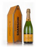 A bottle of Veuve Clicquot Brut Yellow Label - Shanghai Clicquot Arrow