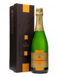A bottle of Veuve Clicquot Vintage 2002