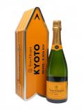 A bottle of Veuve Clicquot Yellow Label Champagne Kyoto / Yellow Arrows