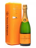A bottle of Veuve Clicquot Yellow Label / Fridge
