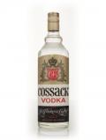 A bottle of Vickers Cossac Vodka - 1970s