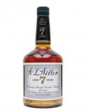 A bottle of W L Weller  7 Year Old Kentucky Straight Bourbon Whiskey