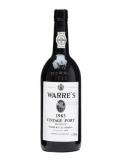 A bottle of Warre's 1983 Vintage Port