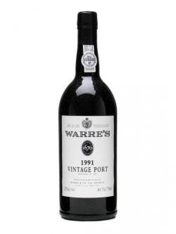 Warre's 1991 Vintage Port