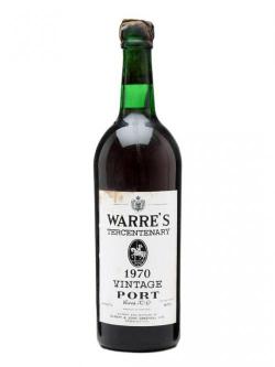 Warre's Tercentenary 1970 Vintage Port