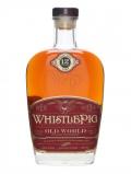 A bottle of WhistlePig 12 Year Old Rye Whiskey / Old World Straight Rye Whiskey
