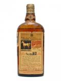 A bottle of White Horse (HM King) / Flat Spring Cap / Bot.1930's Ble
