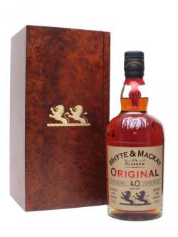 Whyte& Mackay 40 years old