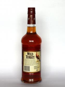 Wild Turkey 8 year Back side