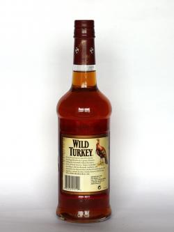 Wild Turkey 8 year Back side