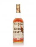 A bottle of Wild Turkey 8 Year Old 101 Proof - 1980s