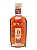A bottle of Wild Turkey Russell's Reserve 10yrs Kentucky Straight Bourbon Whiskey