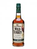 A bottle of Wild Turkey Rye Small Batch Kentucky Straight Rye Whiskey