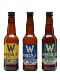 A bottle of Windswept Beer 3-Pack