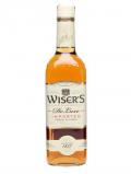 A bottle of Wiser's De Luxe Canadian Whisky / 40% / 75cl Canadian Whisky