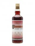 A bottle of Wisniowka Cherry Vodka / Polmos / Old Presentation