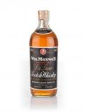 A bottle of Wm. Maxwell 8 Year Old De Luxe - 1970s