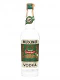 A bottle of Wolfschmidt Vodka / Bot.1970s