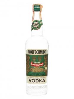 Wolfschmidt Vodka / Bot.1970s