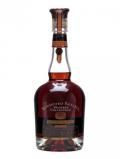 A bottle of Woodford Reserve Masters / Seasoned Oak Finish