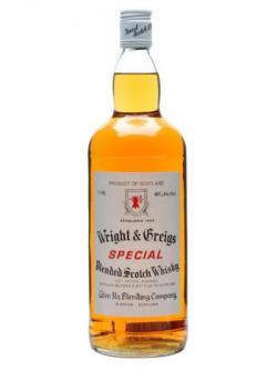 Wright& Greigs Blended Whisky / Large Bottle Blended Scotch Whisky