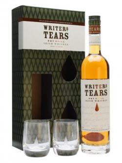 Writers Tears Pot Still Blend& 2 Glasses Gift Pack