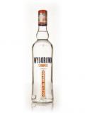 A bottle of Wyborowa Orange Vodka
