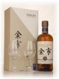 A bottle of Yoichi Single Malt Glass Gift Set