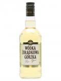 A bottle of Zoladkowa Gorzka Bison Grass