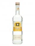 A bottle of 12 Gold Anis Liqueur