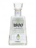 A bottle of 1800 Coconut Liqueur