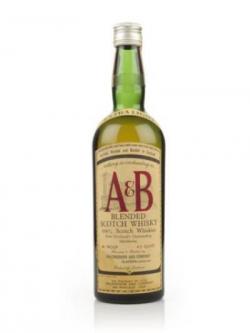 A& B Blended Scotch Whisky - 1960s