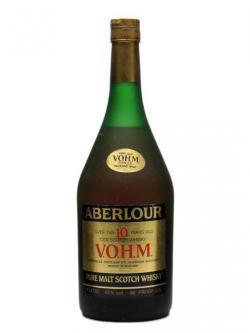 Aberlour 10 Year Old VOHM / 1980s Speyside Single Malt Scotch Whisky