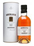 A bottle of Aberlour 12 Year Old / Non Chill-Filtered Speyside Whisky