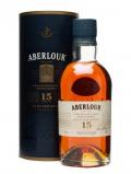 A bottle of Aberlour 15 Year Old / Select Cask Reserve Speyside Whisky