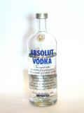 A bottle of Absolut Vodka
