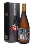 A bottle of Akashi-Tai Honjozo Genshu Sake